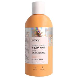 So!Flow - Humektantowy szampon do wosw rednioporowatych, 400ml - 2876432946