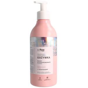 So!Flow - Emolientowo-proteinowa odywka do wosw wysokoporowatych, 400ml - 2876432950