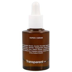 Transparent Lab - Super C Serum, 30ml - Serum z Witamin C 5% i Kwasem Hialuronowym - 2876523742