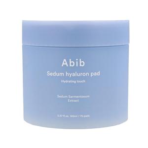 Abib - Sedum Hyaluron Pad Hydrating Touch, 75 pads - nawilajce patki do twarzy - 2876596057