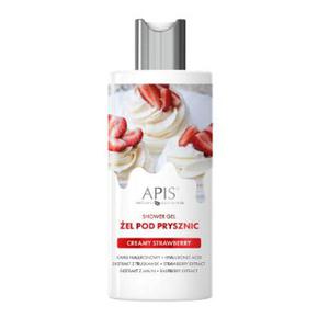 APIS - el pod prysznic CREAMY STRAWBERRY, 300 ml - 2878239752