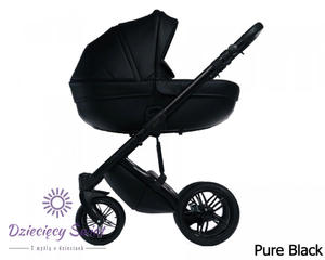 Max 500 2w1 Pure Black Dada Prams wzek dziecicy zapewniajcy idealny komfort maluszka - 2876257806