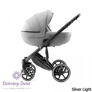 Max 500 2w1 Dolomite Silver Light Dada Prams wzek dziecicy zapewniajcy idealny komfort maluszka - 2876257809