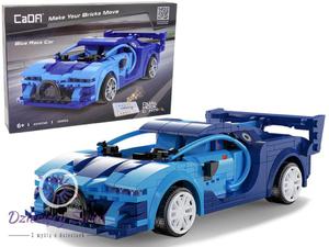 Klocki Konstrukcyjne Auto Sportowe Race Car Niebieskie R/C 325 Elementw - 2877981880