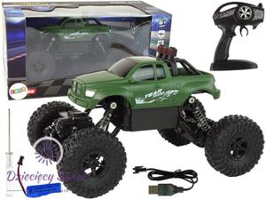 Zdalnie Sterowane Auto R/C 2.4 GHz 1:18 Zielone - 2876258943