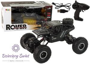 Pojazd RC Rover 1:16 Auto Czarne Zdalnie Sterowane Na Pilot - 2876259103