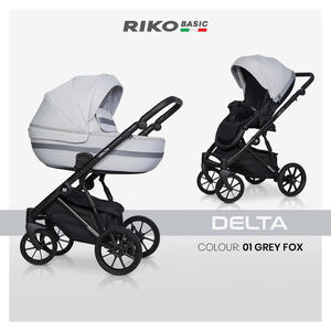 Delta 3w1 Riko kolor Grey Fox - 2877528527