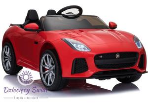 Auto na Akumulator Jaguar F-Type Czerwony Lakier - 2876256477