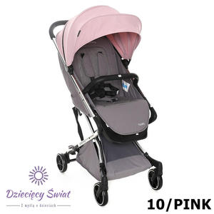 Tulipo Coto Baby Pink praktyczny miejski wzek spacerowy - 2876256657