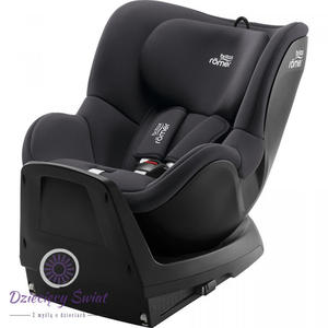 DUALFIX M PLUS 360' 0-18 kg ISOFIX Britax Romer Grey fotelik samochodowy obrotowy - 2876257444