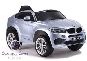 Auto na Akumulator BMW X6 Srebrny Lakierowany - 2876257458