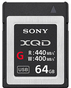 SONY XQD G 64 GB (440 mb/s) - 2859499937