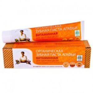 Organiczna pasta do zbw Agafi Witaminowa - 75 ml - 2833187737