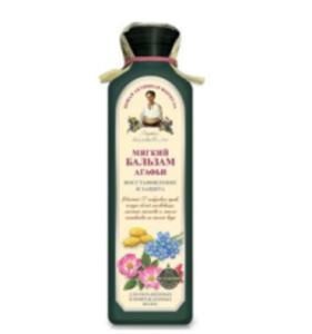 Balsam zioowy, mikki do wosw farbowanych i zniszczonych Agafii - 350 ml - 2833187757