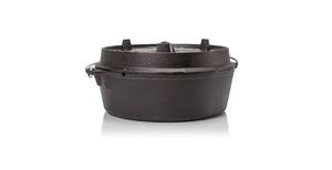 ZESTAW 04 - kocioek eliwny ft9-t Dutch Oven 7,5L + uchwyt do pokrywek Petromax - 2878828654