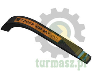 Pas klinowy Hard-Belt (T-Z-1250) Z-1250 C-385 TEGER - 2873819161