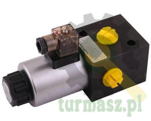 Elektrozawr 3-drogowy elektromagnetyczny kontroli 3/2 W-E12DVS3/2-80L G1/2" 12V 80L Waryski - 2874195473