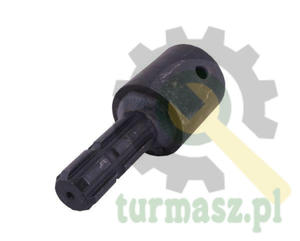 Redukcja adapter na wpust otwr wew. Q 40 mm na waek 1 3/8 " 6 wpustw WARYSKI - 2874544254