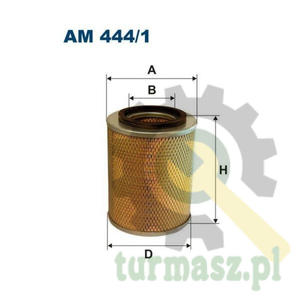 Filtr powietrza AM 444/1 Filtron - 2832242415