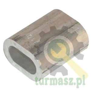 Zacisk do liny aluminium, 10 mm - 2857500496