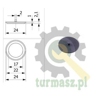 Membrana 0-104/087 Agroplast - 2861078407