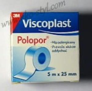 Viscoplast, Plaster Polopor, 5 m x 25 mm - 2874426073