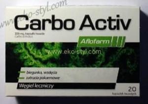 CARBO ACTIV, 200 mg. 20 kaps. Aflofarm - 2874747120