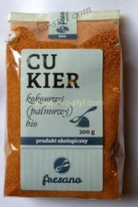 Fresano, Cukier Kokosowy ( Palmowy ), BIO 300 g. - 2875973295