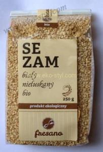 Fresano, Sezam Biay nieuskany, BIO 250 g. - 2874747143