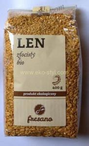 Fresano, Len zocisty, BIO 400 g. - 2874747147