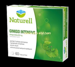 Ginkgo Intensive 60 tabl. Naturell - 2875010519