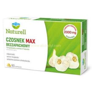 Czosnek max bezzapachowy, 90 kaps. Naturell - 2874747164