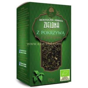 Dary Natury Herbata ZIELONA z Pokrzyw EKO - 80 g. - 2874747167