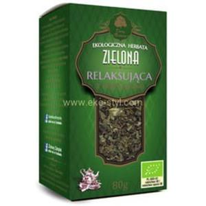 Dary Natury Herbata ZIELONA Relaksujca EKO - 80 g. - 2875010525