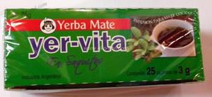 Yerba Mate, Yer-vita, 25 torebek - 2874746939