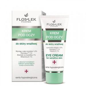 FLOS-LEK, Krem pod oczy do skry wraliwej 30 ml. - 2874747177