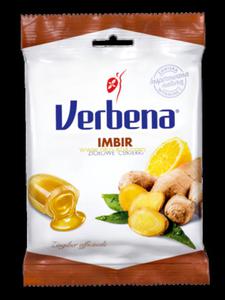 VERBENA, Imbir, cukierki zioowe 60 g. - 2874426136