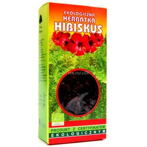 Dary Natury HIBISKUS kwiat EKO - 50 g. - 2874746975