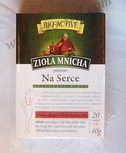 Zioa Mnicha, Na cholesterol fix, 20 szt. Big Active - 2874747002