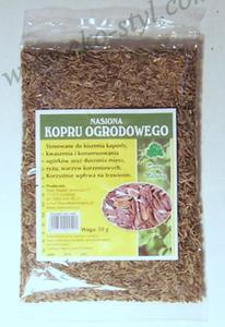 Dary Natury Przyprawa KOPER ogrodowy nasiona - 50 g. - 2874747019