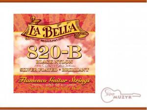 Struny La Bella 820 Black Nylon - 2877544978