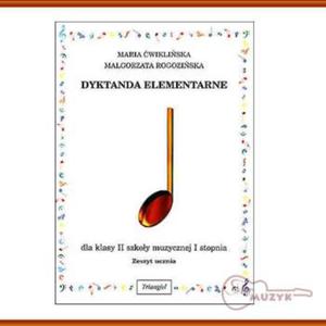 Dyktanda elementarne 2, Zeszyt ucznia, M. wikliska, M. Rogoziska - 2832617426