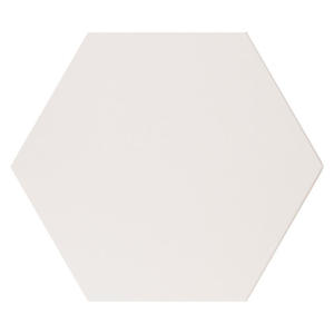 Quintessenza Alchimia Esagono Bianco - pytka ceramiczna heksagonalna - 2844956368