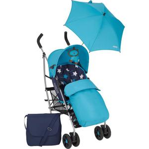 Wzek spacerowy parasolka Mamas and Papas Swirl niebieski 3 w 1 - 2861579062