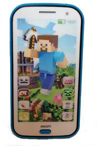 Smartfon zabawka dla dzieci telefon 3D Minecraft - 2847606738