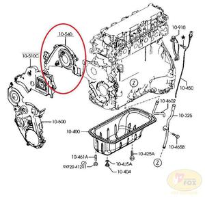 osona grna wew. paska rozrzdu 1,6 diesel Mazda 3 / 2 /no 10-540/ - 2827788356