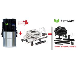 Odkurzacz centralny TopVac Chinook + zestaw sprztajcy Premium - 2874773870