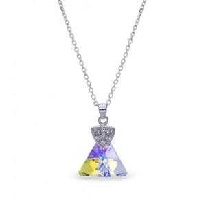 Naszyjnik srebrny Swarovski Ekskluzywna biuteria Swarovski - 2835352817