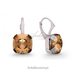 Kolczyki srebrne Swarovski - 2850963390