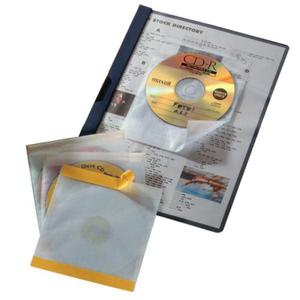 Koszulki na CD z wycik ochronn CD FIX samoprzylepne 10 sztuk /521019/ - 2832519132